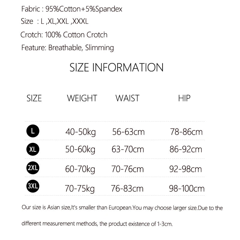High Waist Cotton Women Panties Body Shaper Underwear Soft Sexy Ladies Slimming Briefs Breathable Female Lingerie Plus Size 3XL