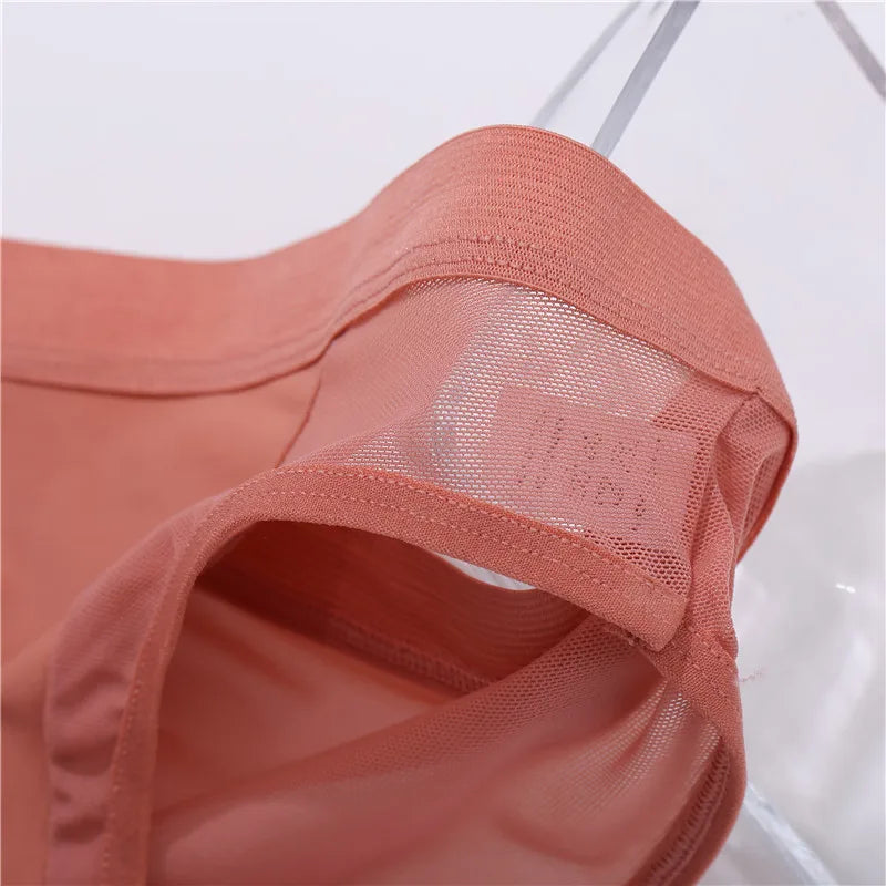 Hot Sexy Mesh Hollow Out Women Panties Plus Size M-XL Brief Transparent Low Rise Lingerie Female Breathable Underwear Underpants