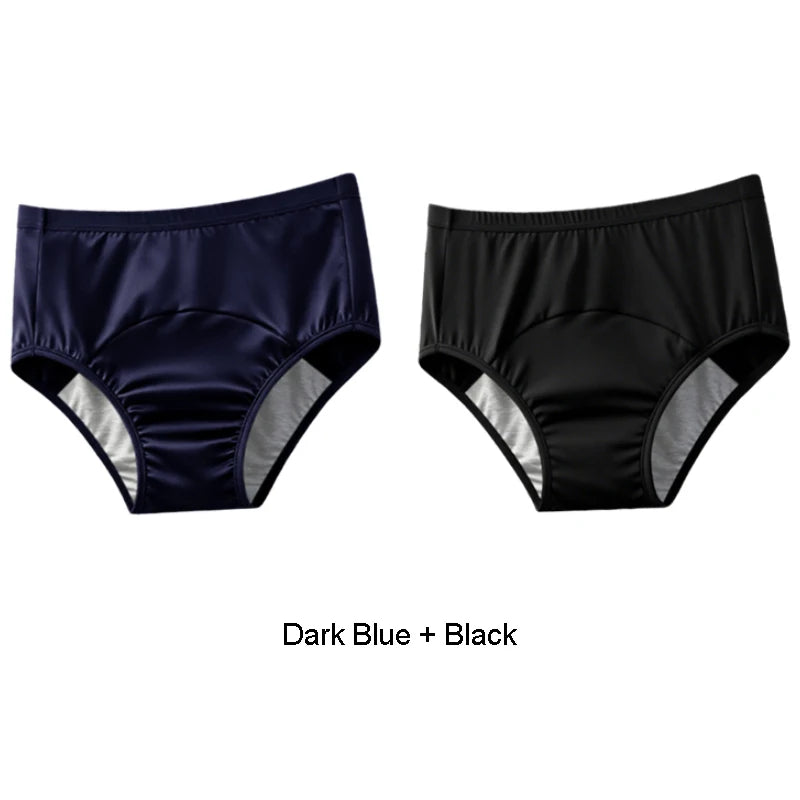 Incontinence Briefs Breathable Unisex Panties Set Pack Leak Proof Period Underwear for Women Plus Size Panties Lingerie Women's