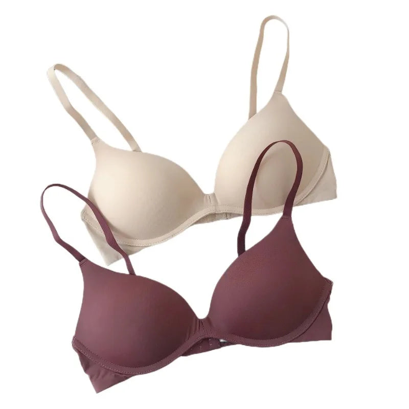 Backless Bras For Women Seamless Underwear Sexy Lingerie 3/4 Cup Bralette Top Wireless Brassiere Intimates Comfort T Shirt Bra