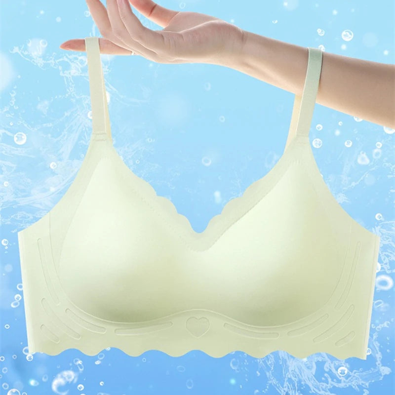Women's Seamless Push-Up Sleeping Bra - No Steel Ring Beautiful Back Design for All Chest Sizes Big Or Small Sexy Underwear