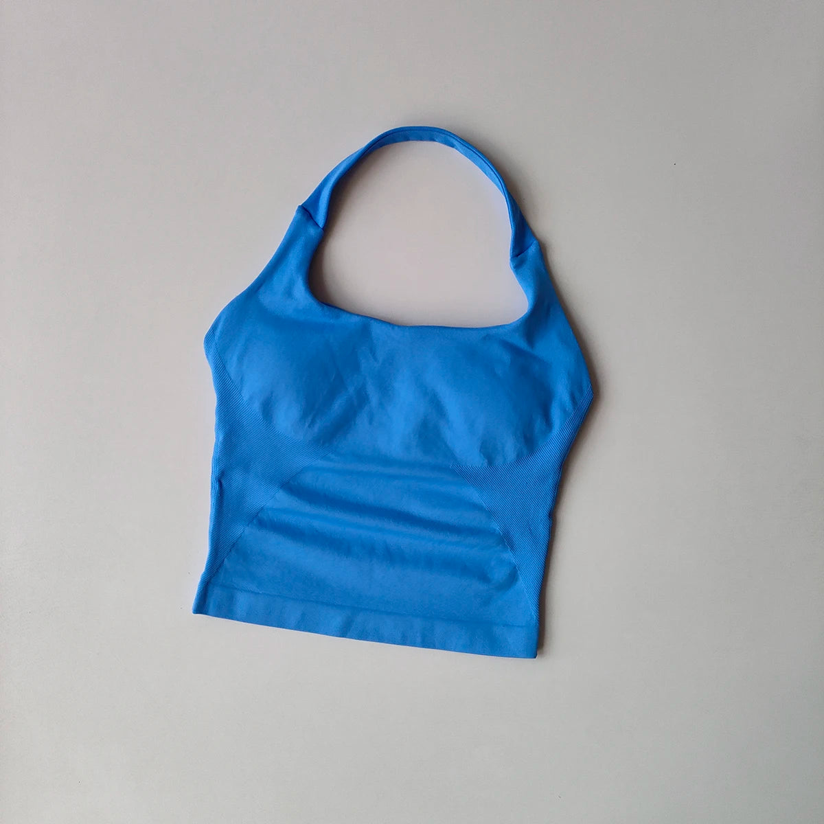 Women's Backless Hanging Necks Fitness Bra Workout Tops Yoga Crop Sports Vest Sexy Gym Fitness Tank Top for Athletic Women
