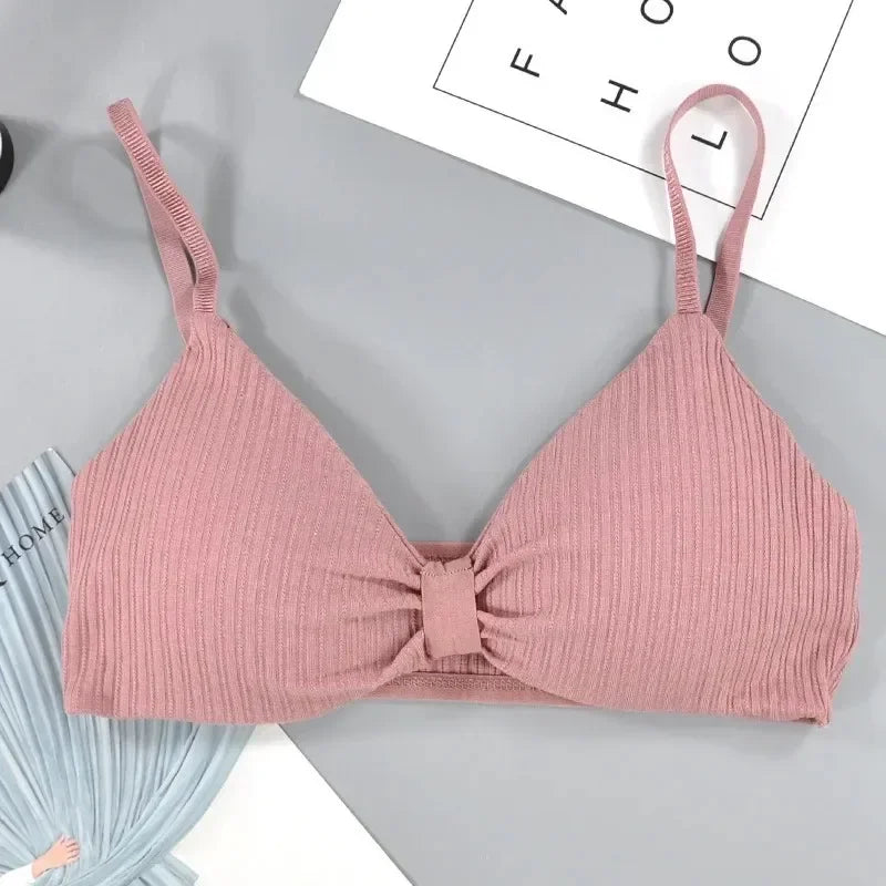 Cotton Brassiere Comfort Padded Bra Top Female Bralette Seamless Underwear Wire Free Bras for Women Sexy Lingerie Push Up Bras