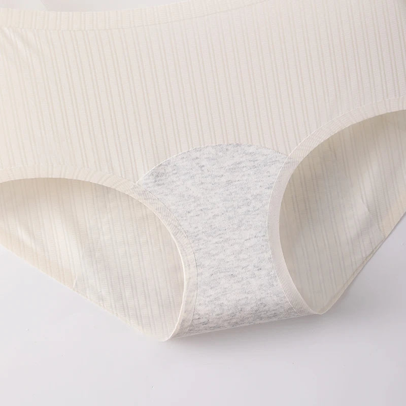 Menstrual Brief Ice Silk Leak Proof Underwear Women Menstruation Panties for Urinary Incontinence Woman Women's Menstrual Shorts