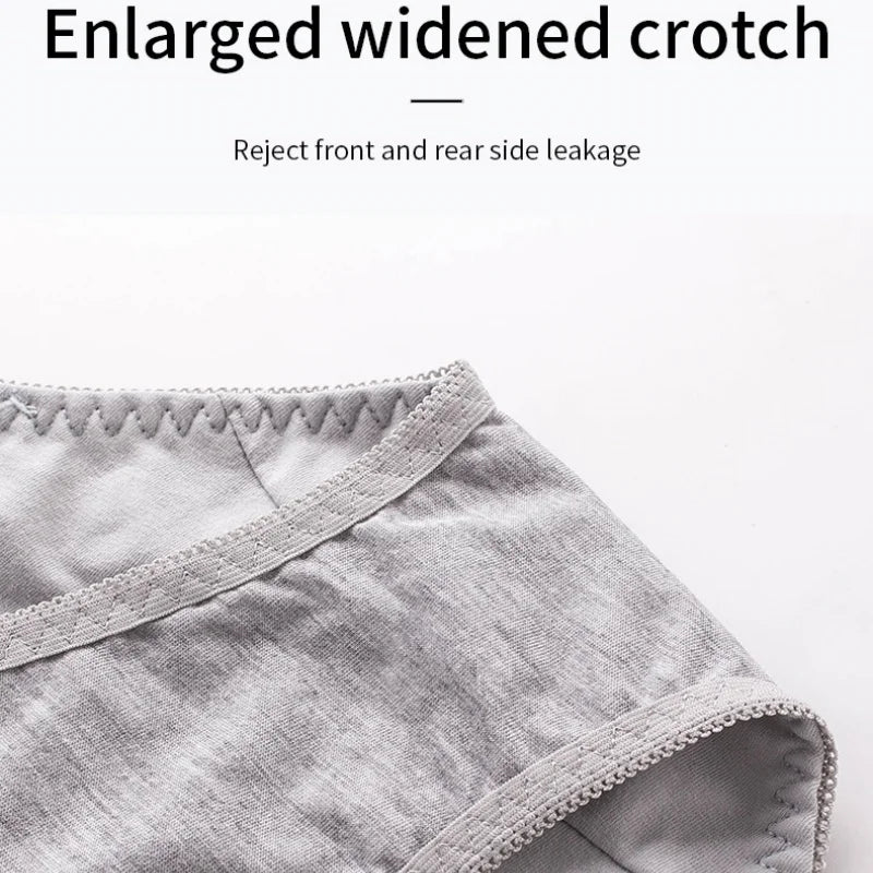 Women's Leak Proof Menstrual Panties lace Breathable SexysWaterproof Mid Waist Physiological Period Seamless Underwear