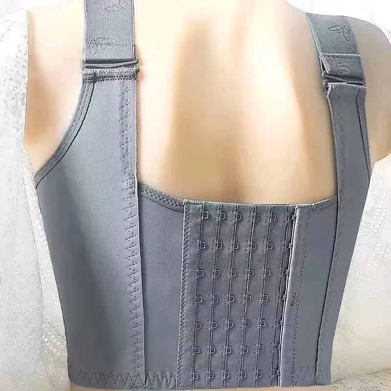 Wireless Push Up Bras for Women Full Coverage Solid Underwear Female Adjustable Plus Size Lingerie 38 40 42 48 50 C D E