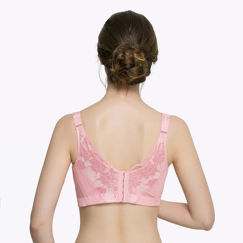 Push Up Bra Large Cotton Underwire Brassiere Spandex Full Cup Big Size Bras for Women D E F G Cup Bra 120 115 52G Bras Full Cup