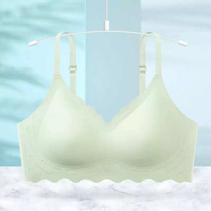 Women's Seamless Push-Up Sleeping Bra - No Steel Ring Beautiful Back Design for All Chest Sizes Big Or Small Sexy Underwear
