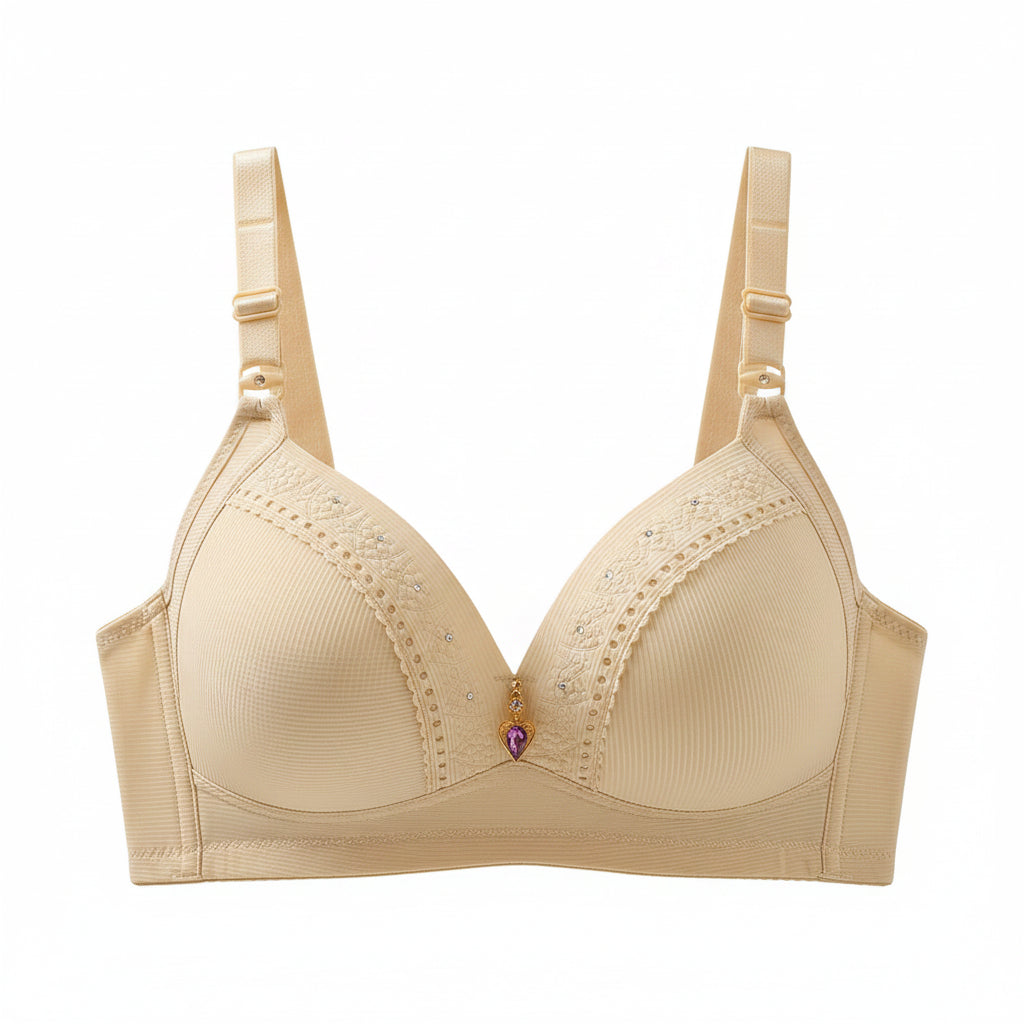 Plus Size Full Coverage Wireless Bra