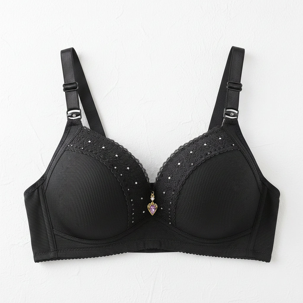Plus Size Full Coverage Wireless Bra