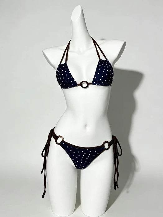Trendy Floral Print 3 Piece Bikini Set Women Low Waisted Tummy Control Push Up Stylish Beach Outfit Swimwear 2026 Beachwear New