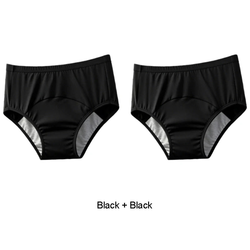 Incontinence Briefs Breathable Unisex Panties Set Pack Leak Proof Period Underwear for Women Plus Size Panties Lingerie Women's