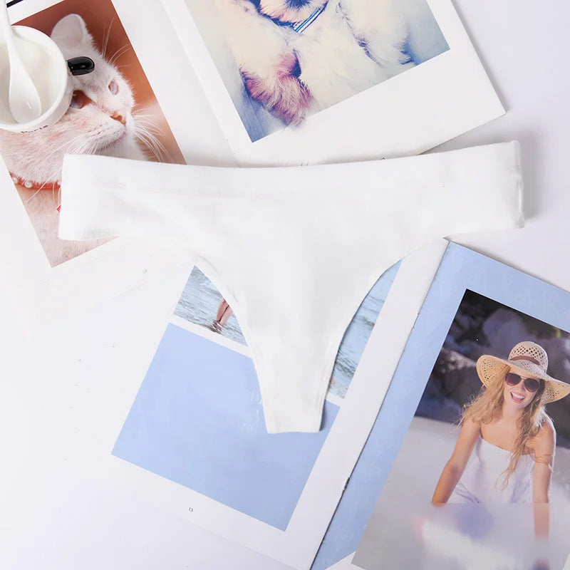 Women ruffles Underwear Invisible Seamless T Panties G-String Female Sexy Thongs Intimates Lingerie Ladies Briefs 1pcs abc01
