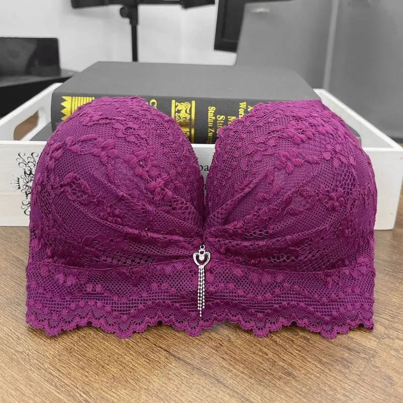 Ultra Push-Up Bra 12CM Extreme Padding for Small Chest Wireless Seamless Plunge Bra with Side Support Enhancer for Flat Chest