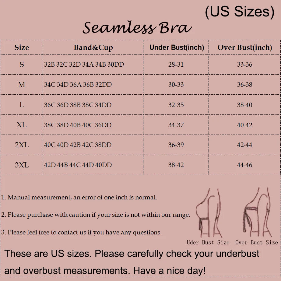 Women's Seamless Pink Leopard Print Bra Wire-Free Bra Full Cup Soft Thin Mold Support Breathable and Beauty Deep V Plus Up Bra