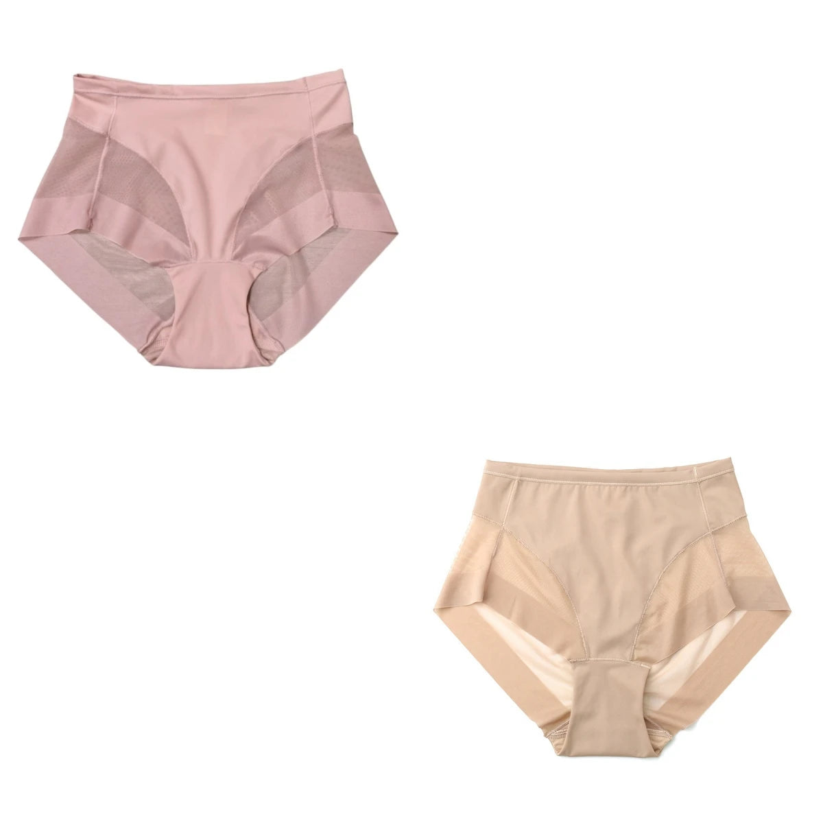2Pcs/Set Women Tummy Control Panties Butt Lifter High Rise Briefs Shapewear Female Sexy Lingerie Seamless Underwear S-3XL