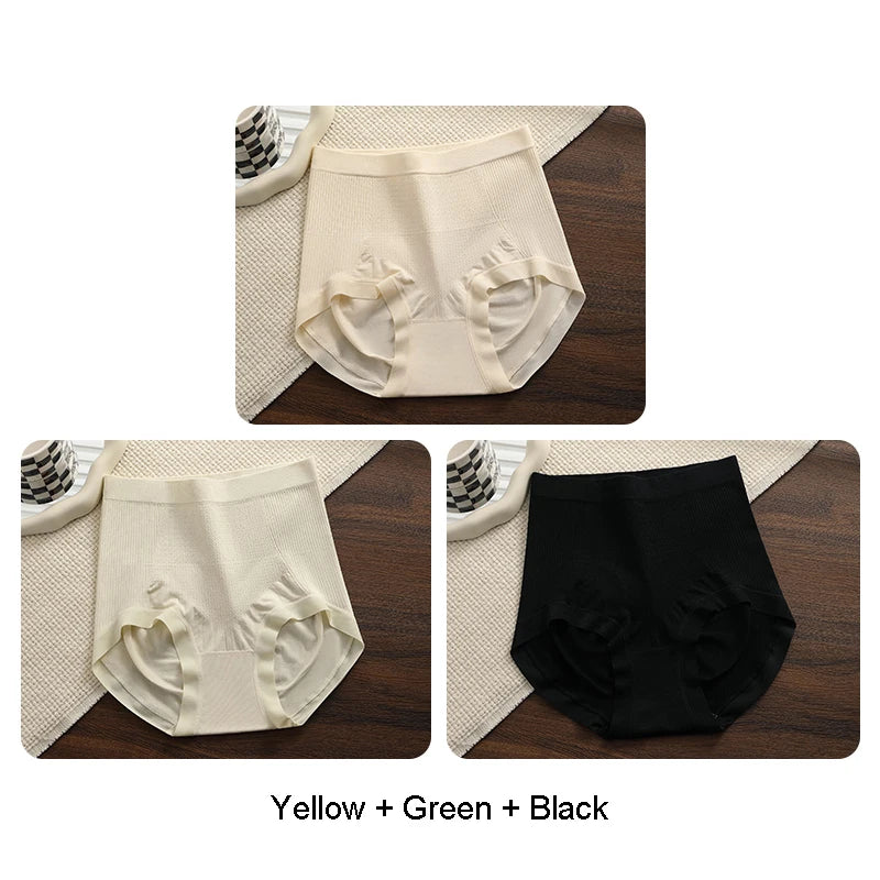 Belly Reducing Panties Set Pack Fashion Seamless Panties for Women Micro Underwear Soft Sports Women's Lingerie Sexy Briefs Lady