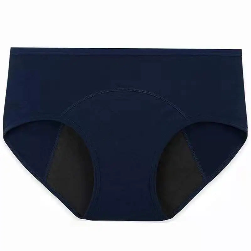 2pcs Woman Menstrual Panties Breathable Large Size Female Cotton Brief Low Waist Physiological Period Underwear Postpartum Panty