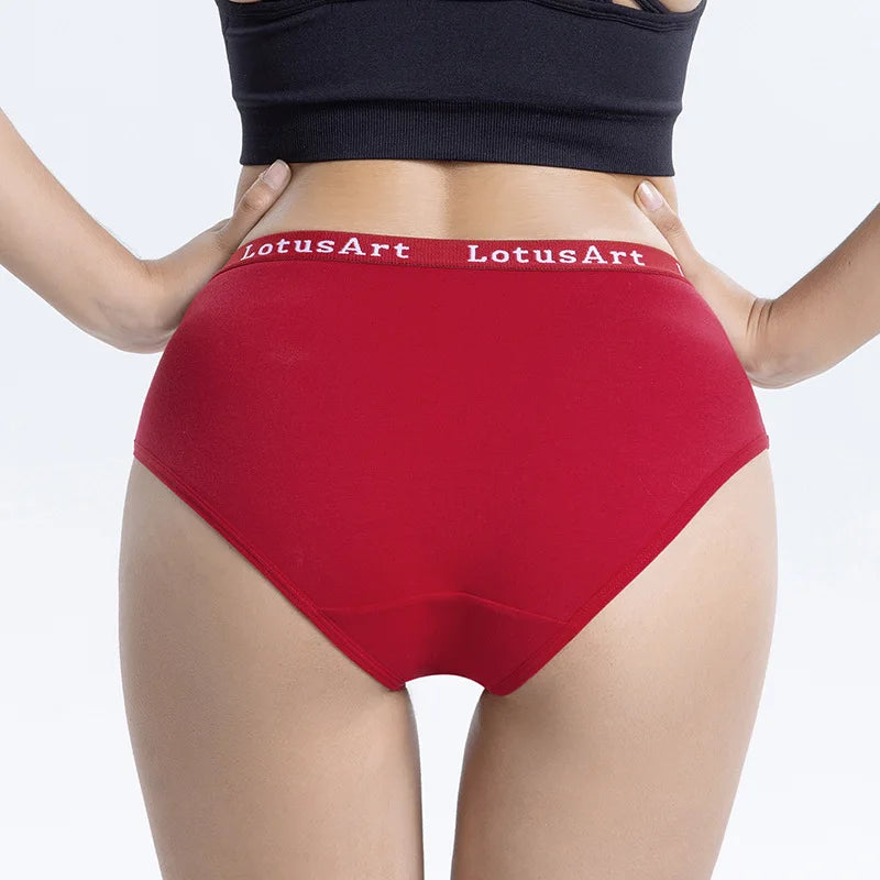 3PCS/Set Women Cotton Solid Seamless Underwear Sexy Plus Size Panties Letter Lingerie Mid Waist Comfortable Briefs NKT2123