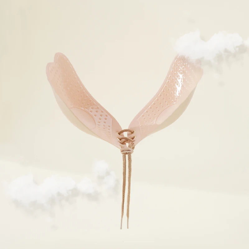 Large Size Strapless Bra Adhesive Sticky Push Up Bras For Women Rabbit Brassiere Lingerie Invisible Women Hot