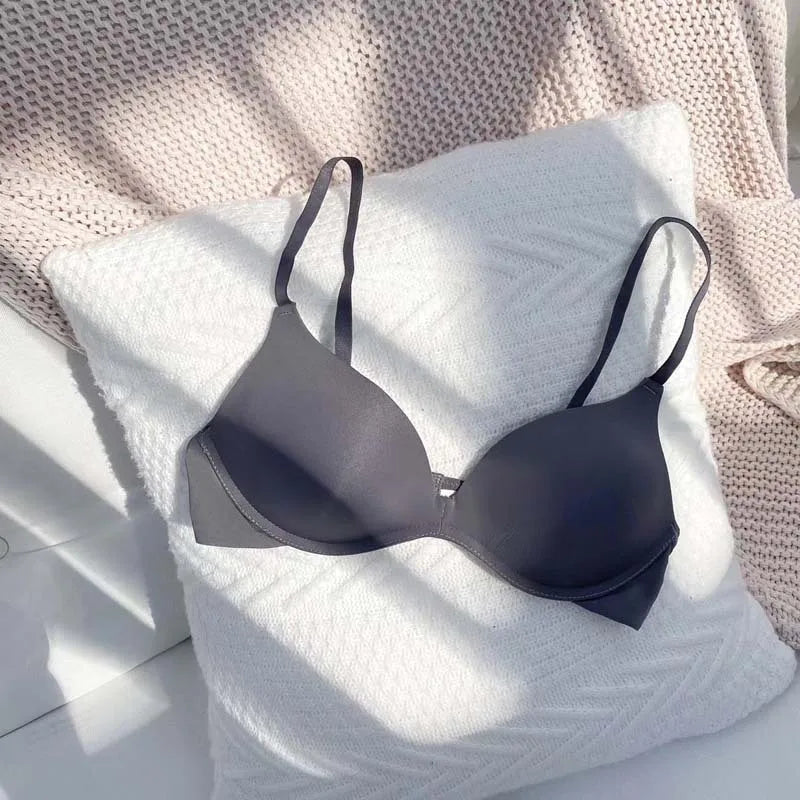Backless Bras For Women Seamless Underwear Sexy Lingerie 3/4 Cup Bralette Top Wireless Brassiere Intimates Comfort T Shirt Bra