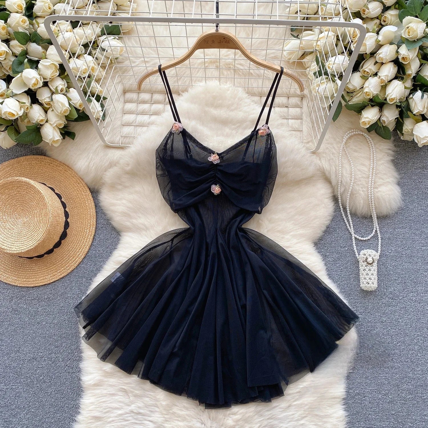 Women Strap Hollow Out Backless French Style Striped Erotic Playsuits Cosplay Slim Fit Underwear Black Lingerie Sexy Bodysuits