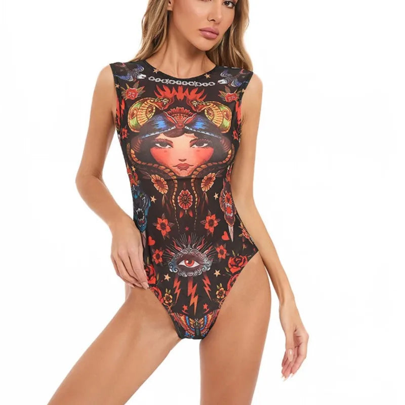 New High Waist Sexy Swimsuit Women Summer Bathing Suit Bikini Set Sleeveless Swimwear Women Beach Swimming Suit For Female