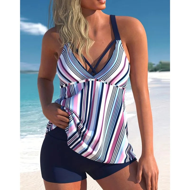 L-5XL Plus Size High Waist Bikini Women's Push Up Large Size 3XL 4XL Swimsuit Summer Mujer Tummy Control Swimwear Bikini Sets