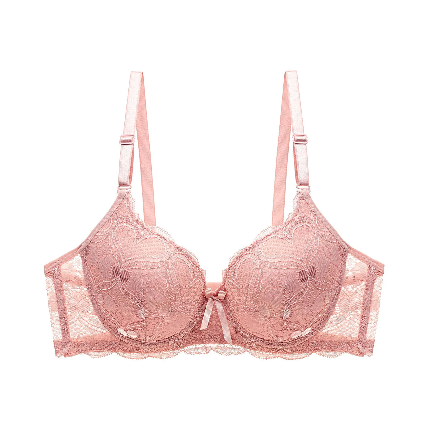 Sexy Push Up Bras for Women 75 80 85 90 95 B C Cup Thick Padded Underwear for Girls 3/4 Cup Plunge Bra Female Lingeries