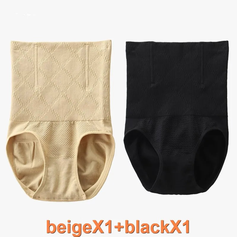 SH-0001 High Waist Belly Panty Women Shaping Panties Breathable Body Shaper Slimming Tummy Underwear Panty Shapers