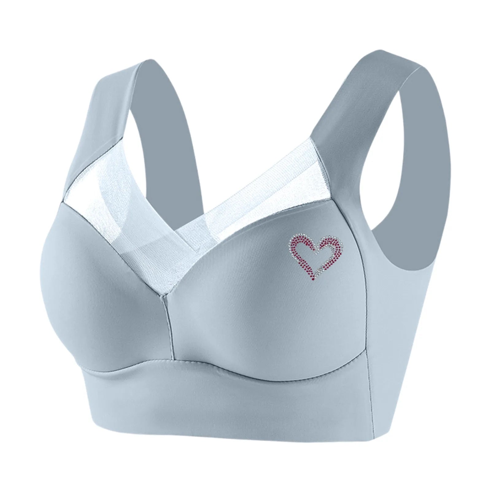 Seamless Support Bra Women Plus Size Comfort Wireless T Shirt Bra Side Smoothing Full Coverage Everyday Lingerie Breathable