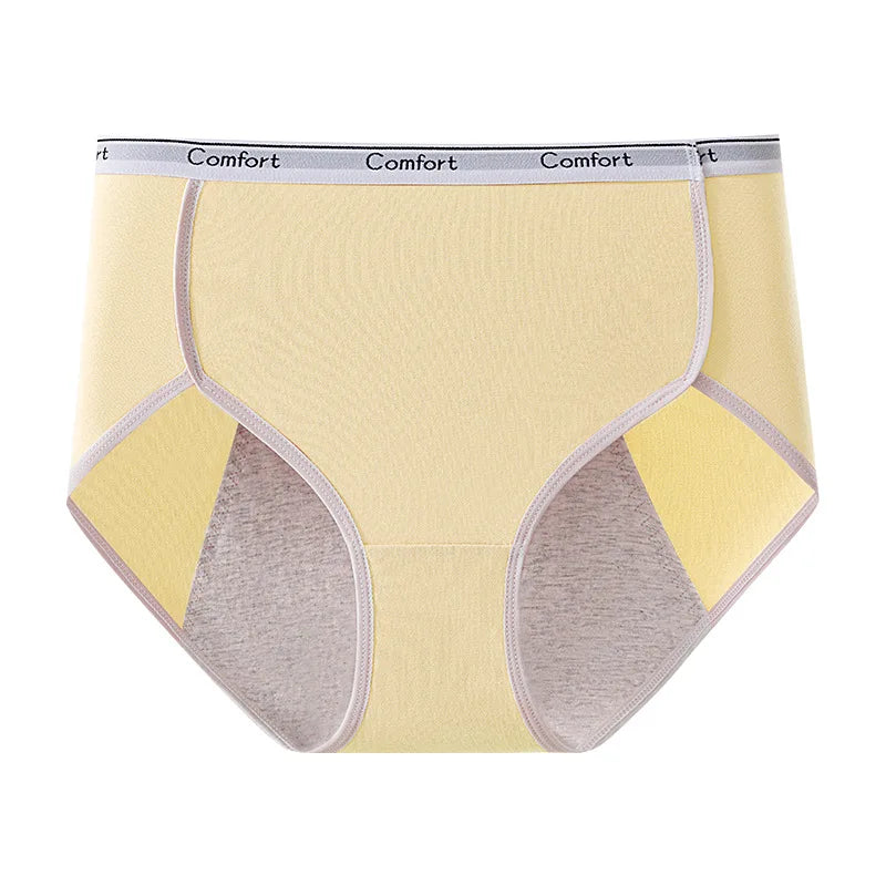 3pcs Cotton Menstruation Panties Women Menstrual Panties Plus Size High Waist Period Underwear Lady Leak Proof Menstruales Brife