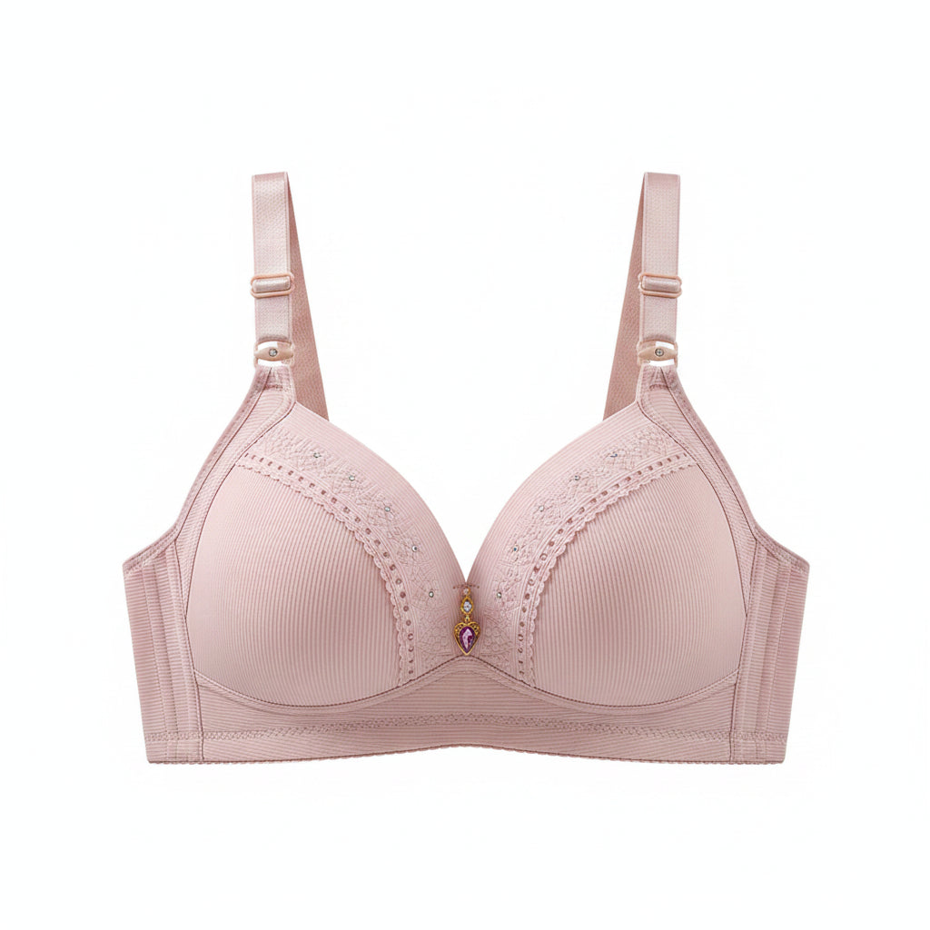 Plus Size Full Coverage Wireless Bra