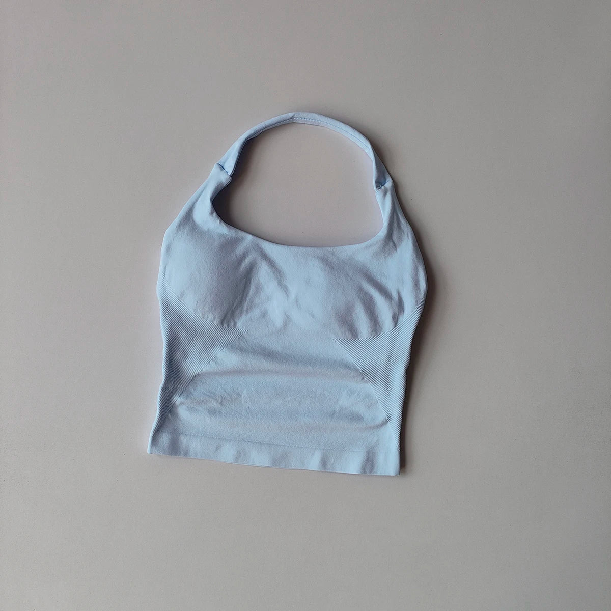 Women's Backless Hanging Necks Fitness Bra Workout Tops Yoga Crop Sports Vest Sexy Gym Fitness Tank Top for Athletic Women