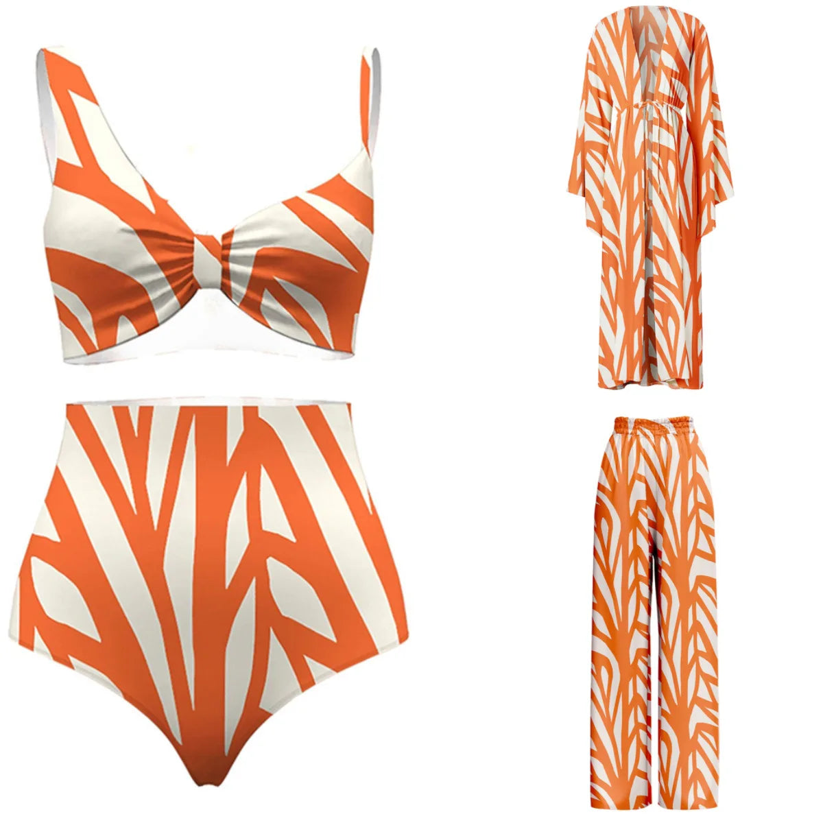 2025 New Arrival Push Up One Piece Swimsuit Ruffle Beach Wear Swimwear Women Wrap Skirt Swimsuit Cover Up Sexy Sarong Plage