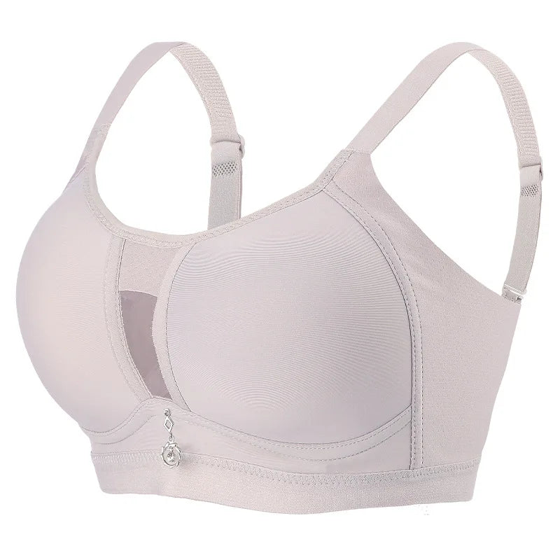 FallSweet Seamless Push Up Bra for Woman Wireless Plus Size Bras with Pendant Women's Intimates No Pads Breathable Brassiere