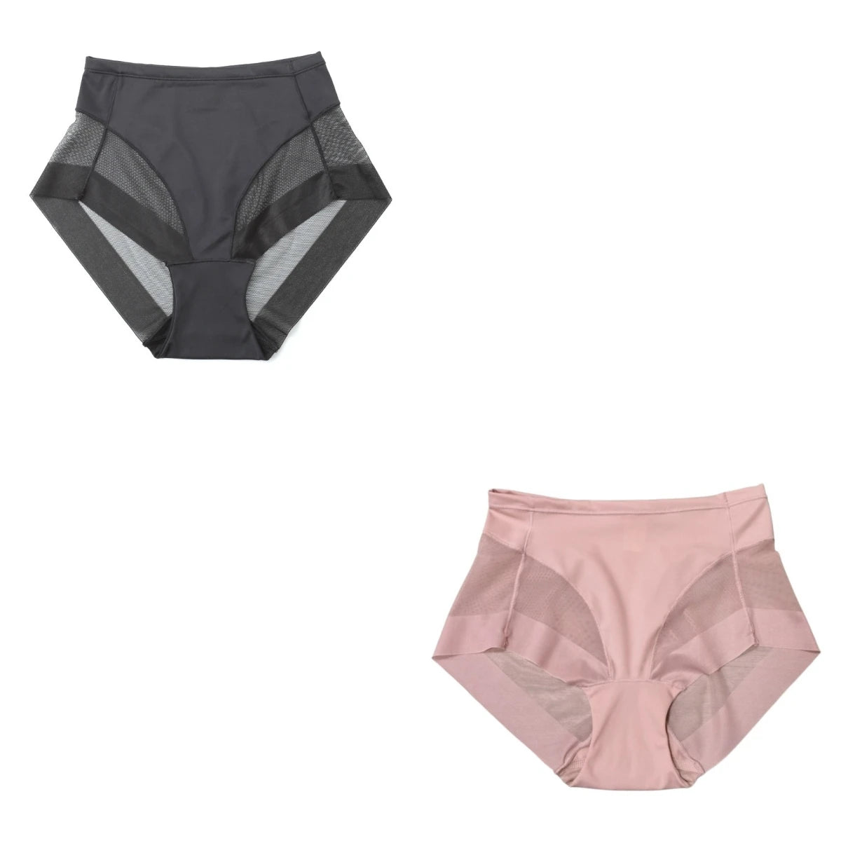 2Pcs/Set Women Tummy Control Panties Butt Lifter High Rise Briefs Shapewear Female Sexy Lingerie Seamless Underwear S-3XL