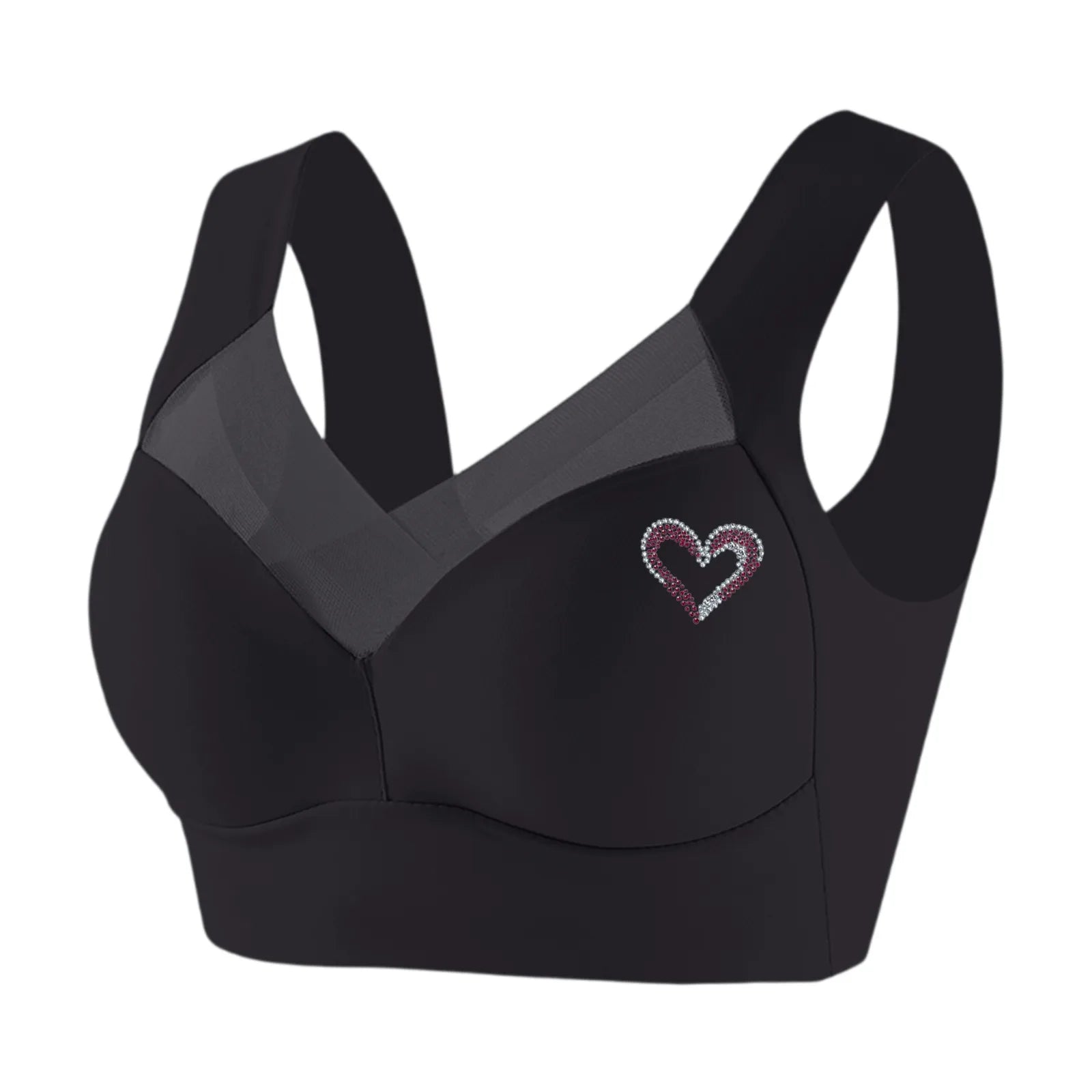 Seamless Support Bra Women Plus Size Comfort Wireless T Shirt Bra Side Smoothing Full Coverage Everyday Lingerie Breathable