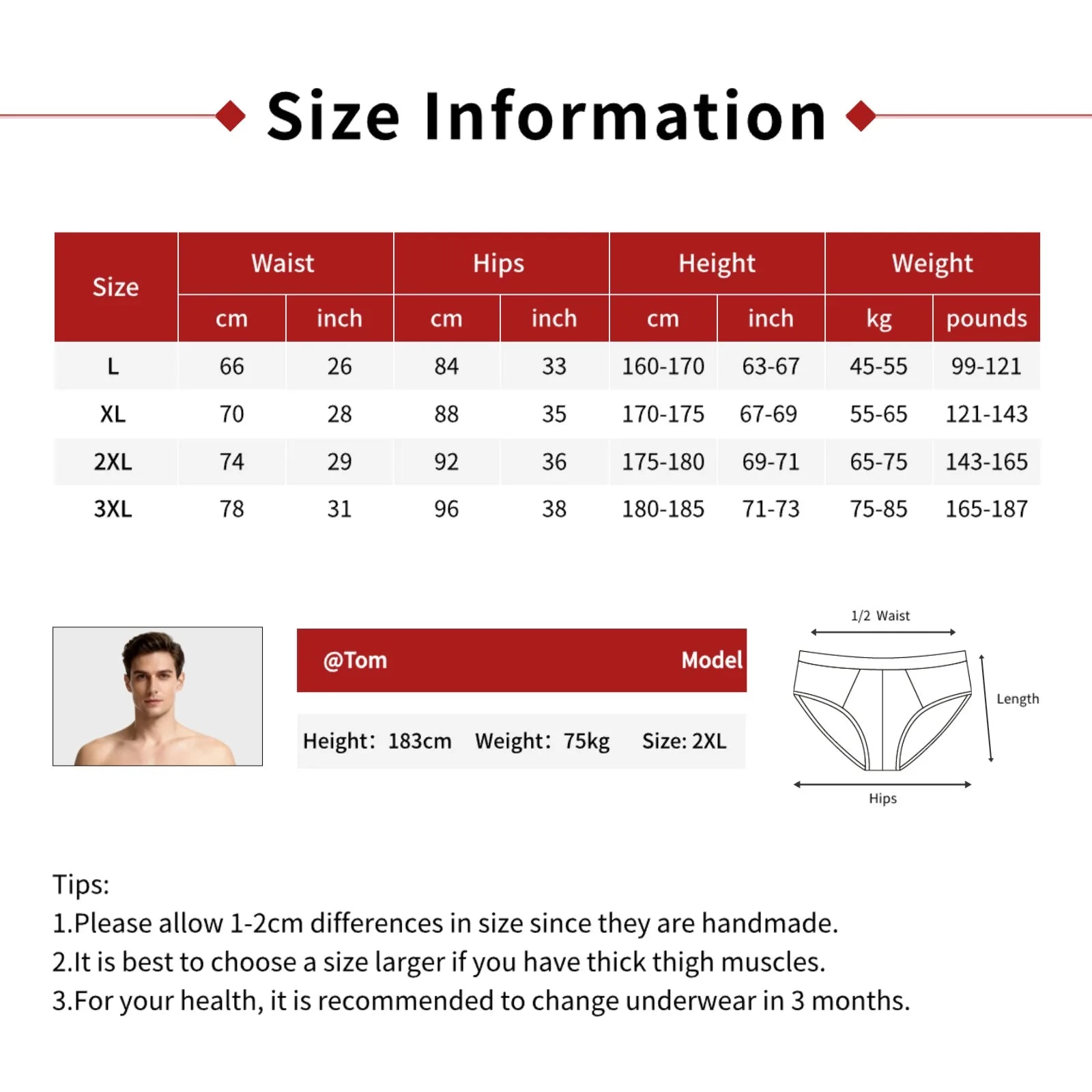 3pcs【LORIEN CREST】Luxury Men's Satin-like Ice Silk Briefs High Elastic Ultra Soft Breathable Antibacterial Comfortable Underwear