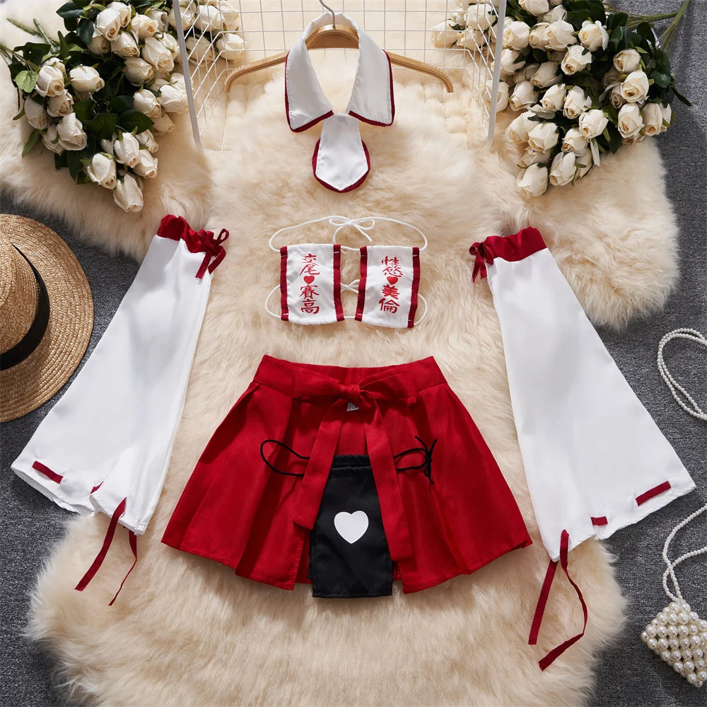 Women Strap Hollow Out Backless French Style Striped Erotic Playsuits Cosplay Slim Fit Underwear Black Lingerie Sexy Bodysuits