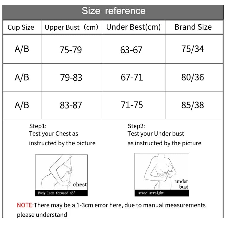 Sexy Women Cotton Gathered Bra Deep V Underwire Ladied Brassiere Push Up Lingerie Solid Bras Backless Intimate Underwear