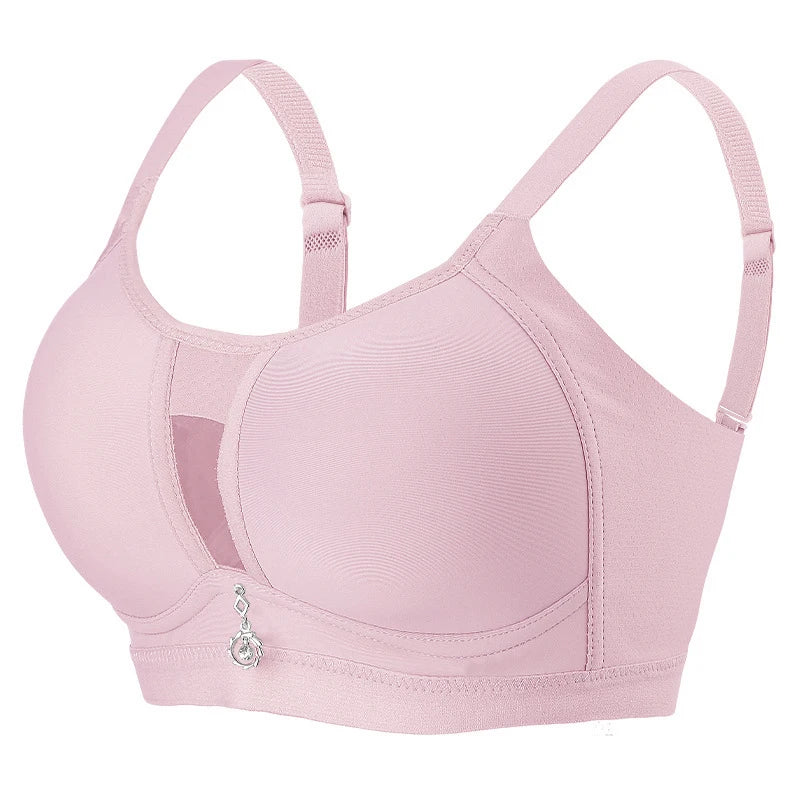 FallSweet Seamless Push Up Bra for Woman Wireless Plus Size Bras with Pendant Women's Intimates No Pads Breathable Brassiere