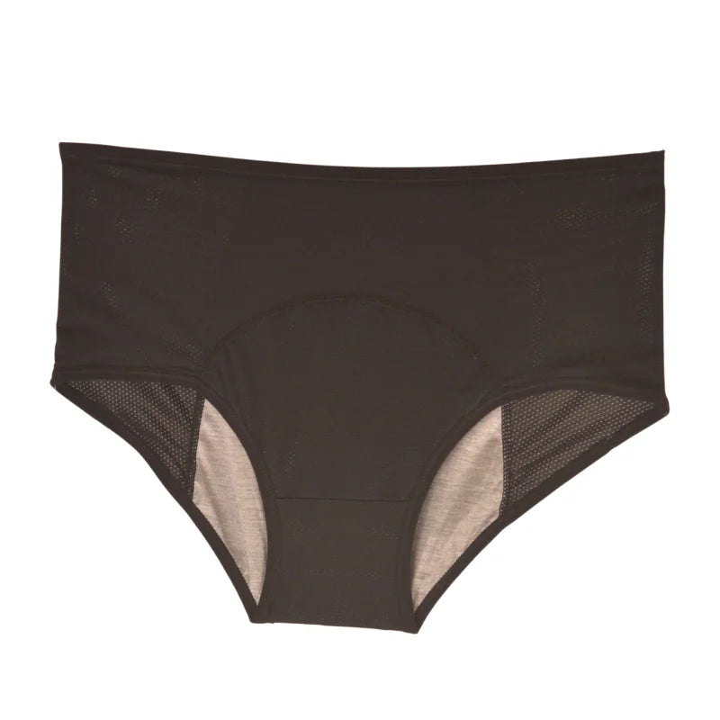 Women Plus size 8xl Leak Proof Menstrual Panties110 kg High Waist FemaleUnderwear Breathable Waterproof Briefs Heavy Flow 8XL