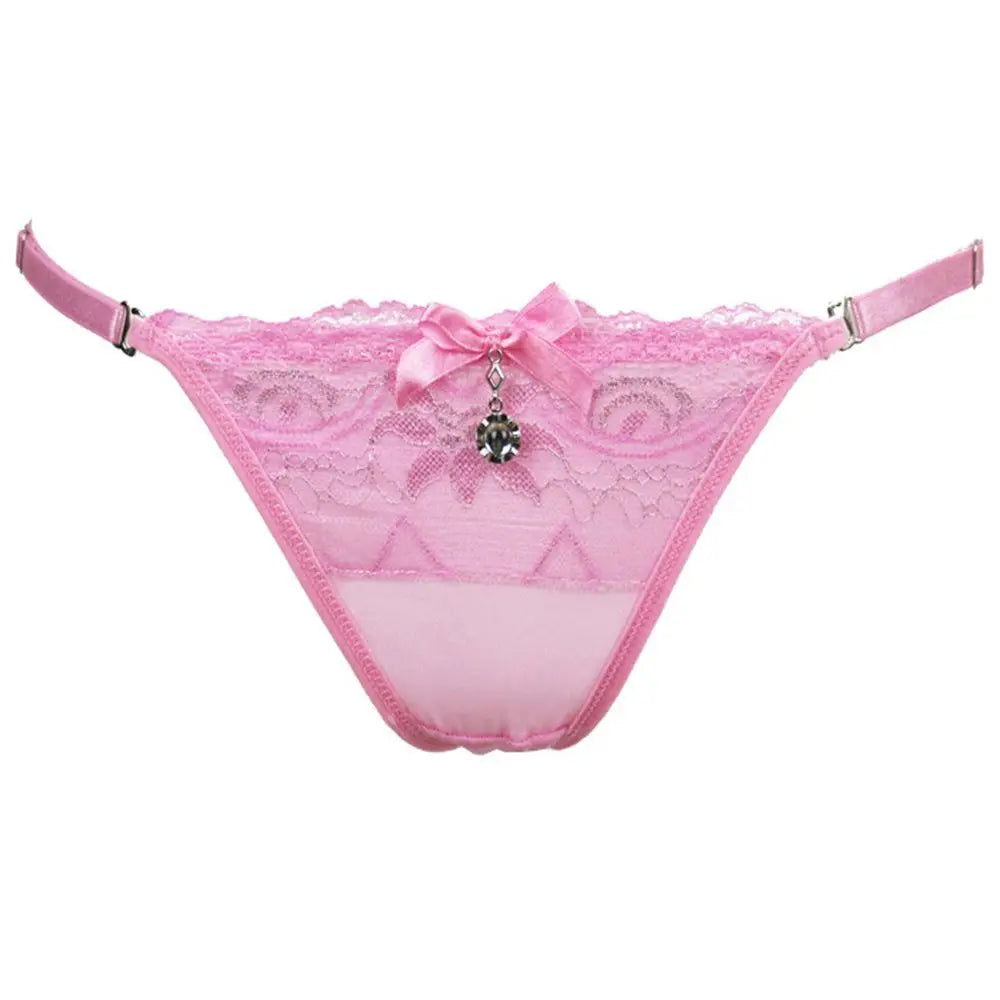 Sexy Ladies Knickers Thongs V-string Lace Underwear Women Knickers Lingerie DIY