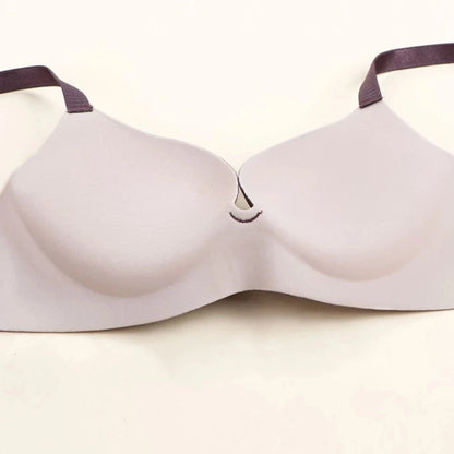 Fashion Alphabet Print Bra One-Piece Women's Underwear Without Steel Ring Gather Bralette Breathable Seamless Sleep Brassiere