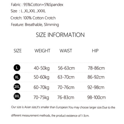 High Waist Cotton Women Panties Body Shaper Underwear Soft Sexy Ladies Slimming Briefs Breathable Female Lingerie Plus Size 3XL