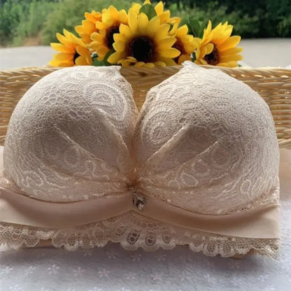 8CM Extreme Push Up Bra - No Wire, Removable Extra Pads, Deep Plunge Lingerie for Maximum Lift & Natural Curves