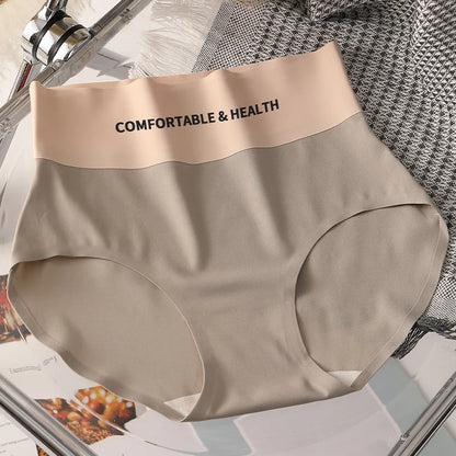 FallSweet 4PCS High Quality Women's Cotton Panties Seamless Briefs Plus Size Woman Lingerie Sexy Female Invisible Underwear M-XL