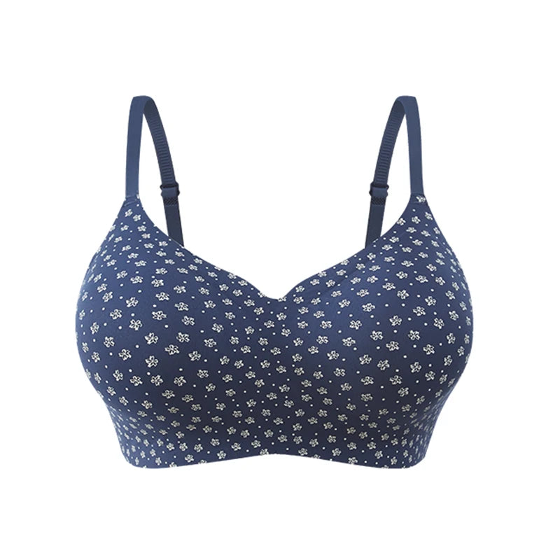 FallSweet Classical Red Plaid Push Up Bra for Women Seamless Wireless Bralette Female Invisible Brassiere Small Breasts Lingerie