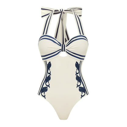 2025 High Quality One Piece Swimsuit Floral Ruffle Printed Push Up Women Bikini Set Swimwear Slimming Bathing Suit Beach Wear